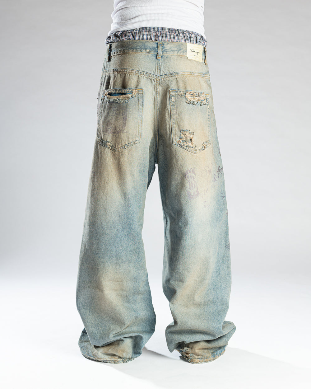 Tattoo Jeans Light Blue