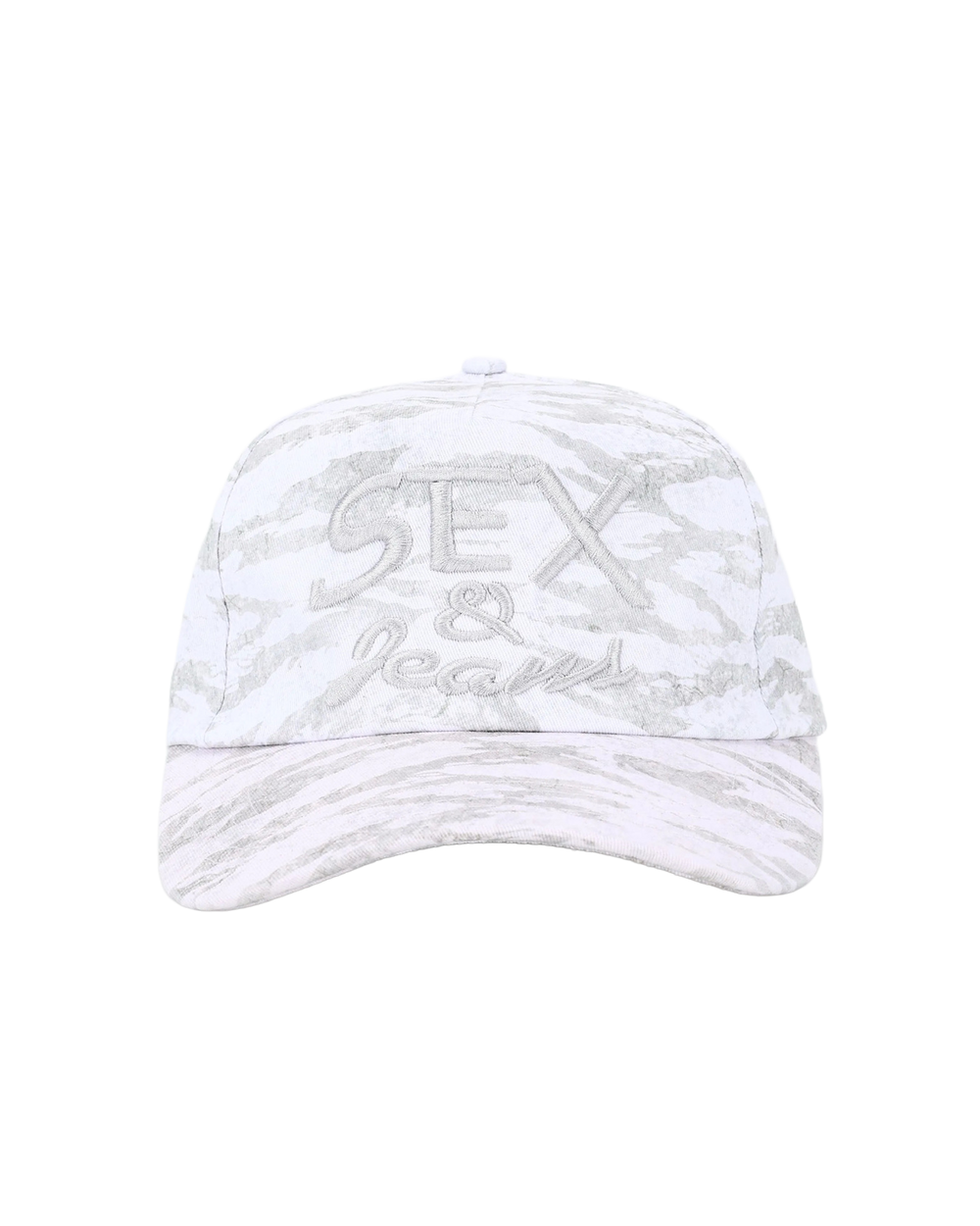 Big Trucker Hat Snow Camo