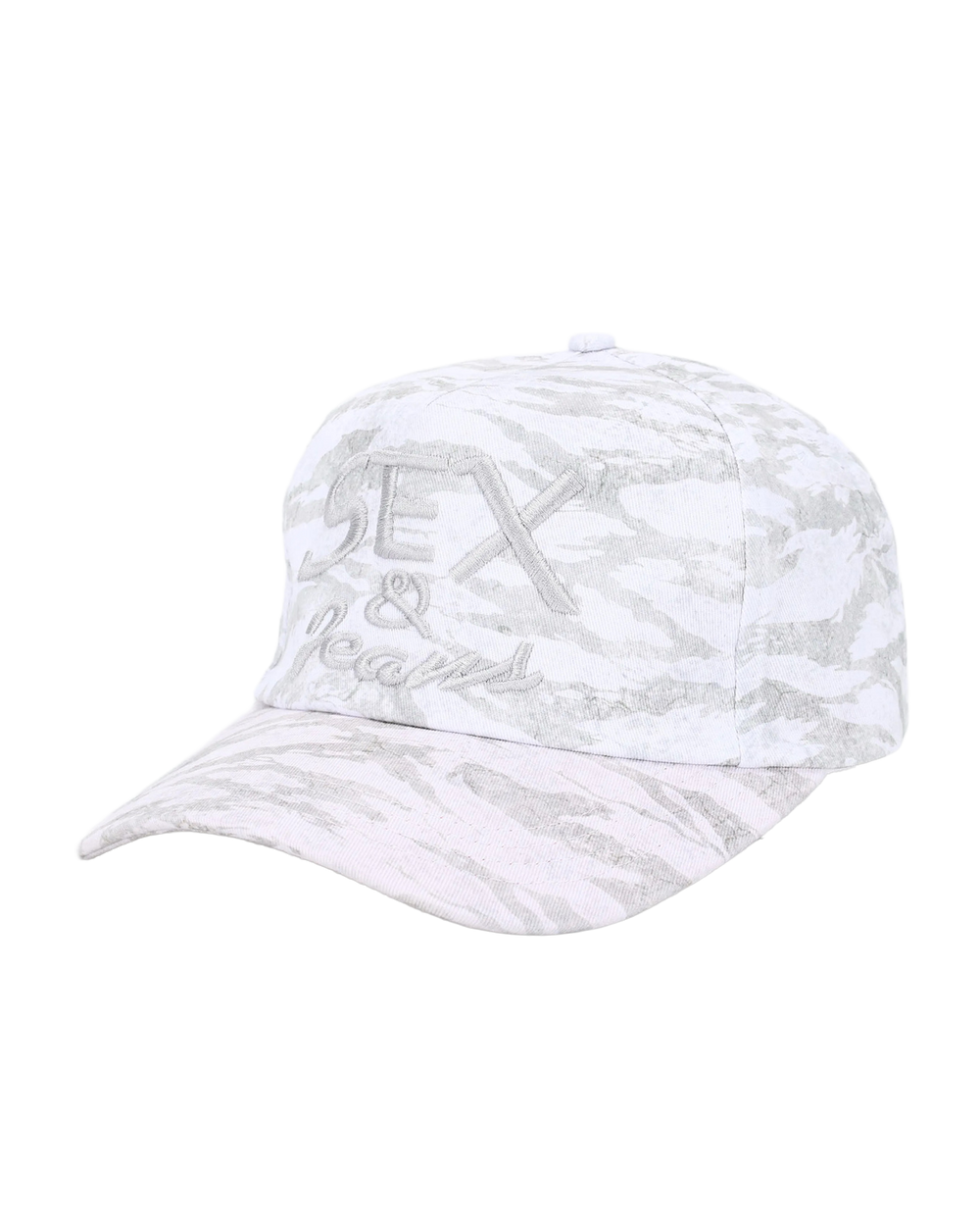 Big Trucker Hat Snow Camo