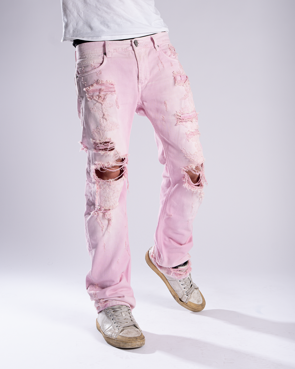 Holi Pink Jeans