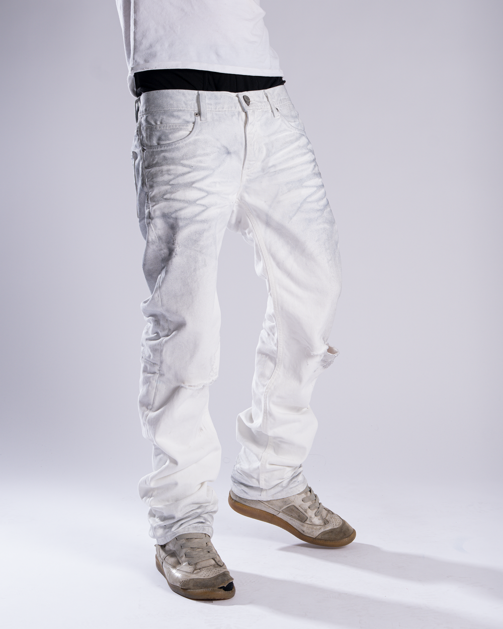 White Stray Jeans